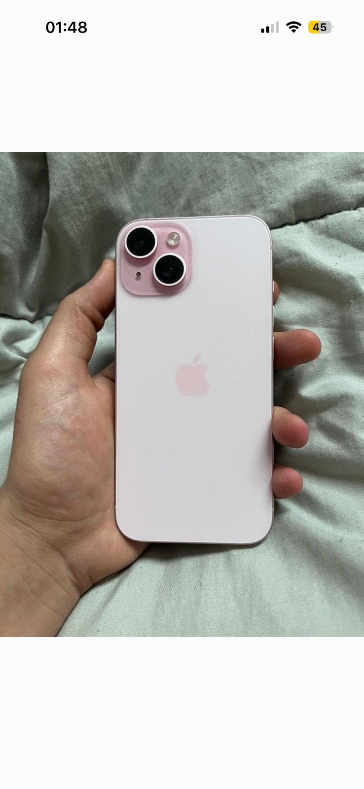Iphone 15 rose, Enlèvement ou Envoi, Comme neuf, IPhone 15, Rose
