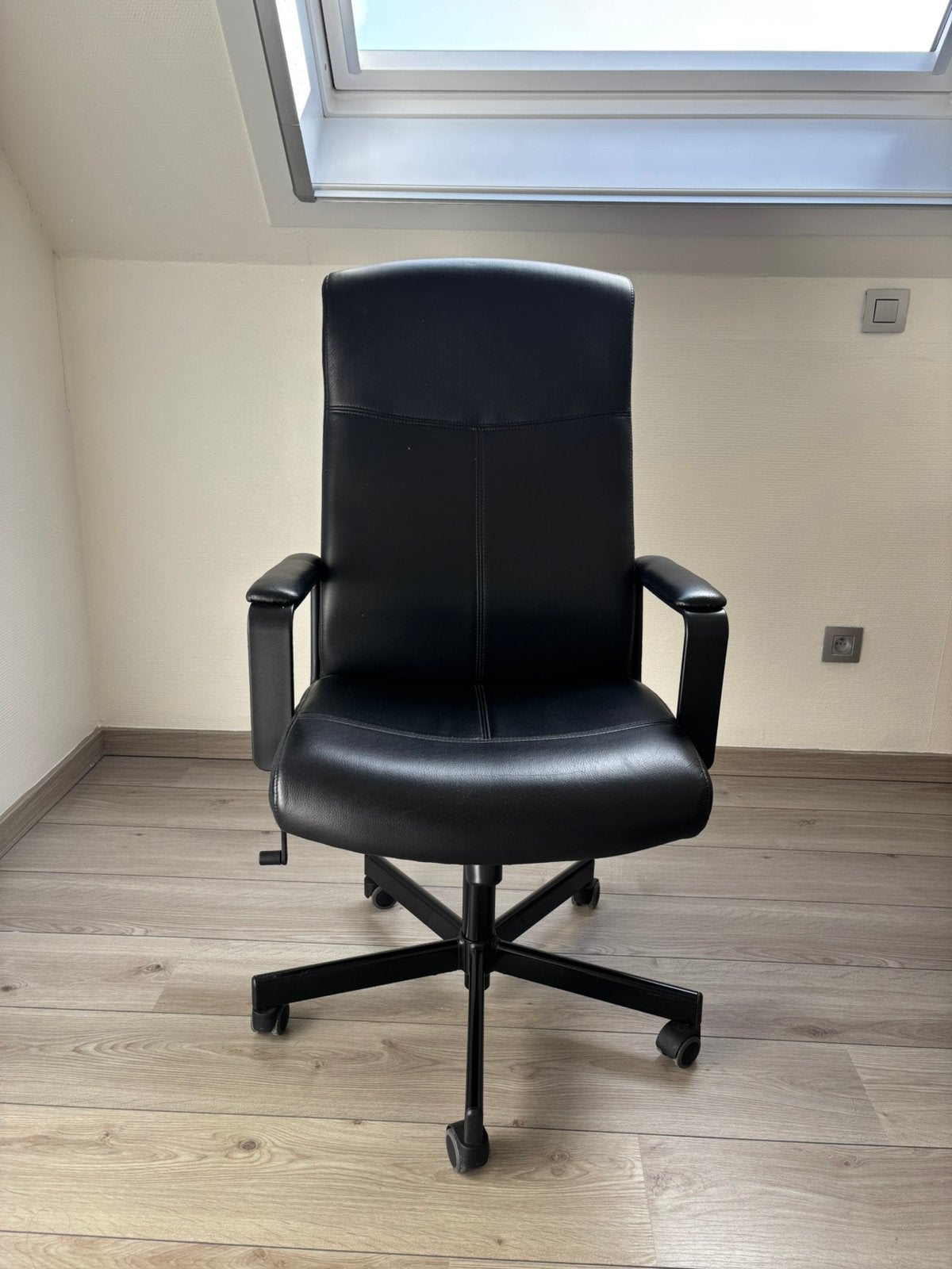 Bureaustoel (zwart), Maison & Meubles, Enlèvement, Comme neuf, Noir, Chaise de bureau