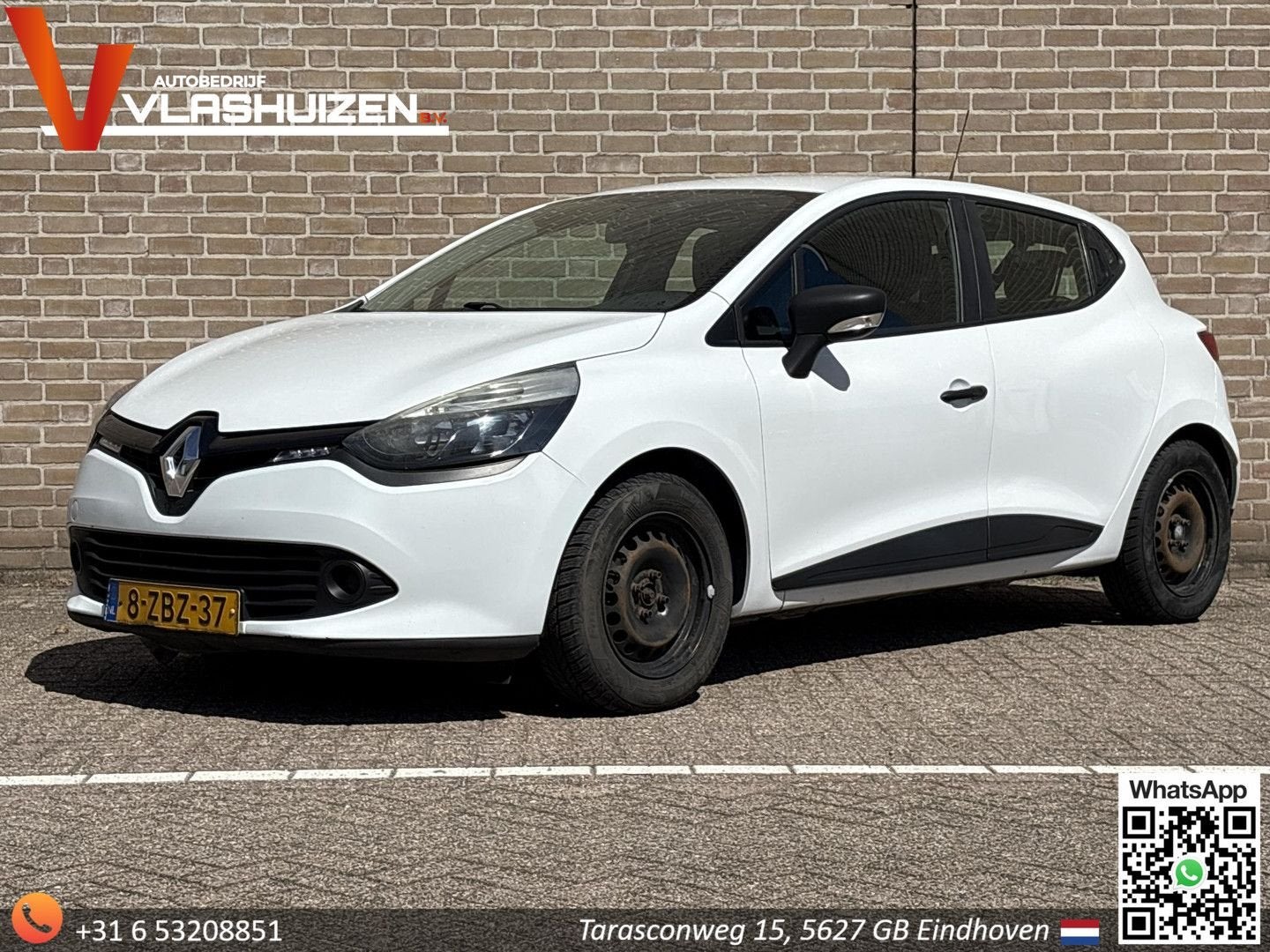 Renault Clio 1.5 dCi ECO Authentique | € 2.850,- NETTO! | Cr, Auto's, Renault, Start-stop-systeem, Wit, Bedrijf, 82 g/km