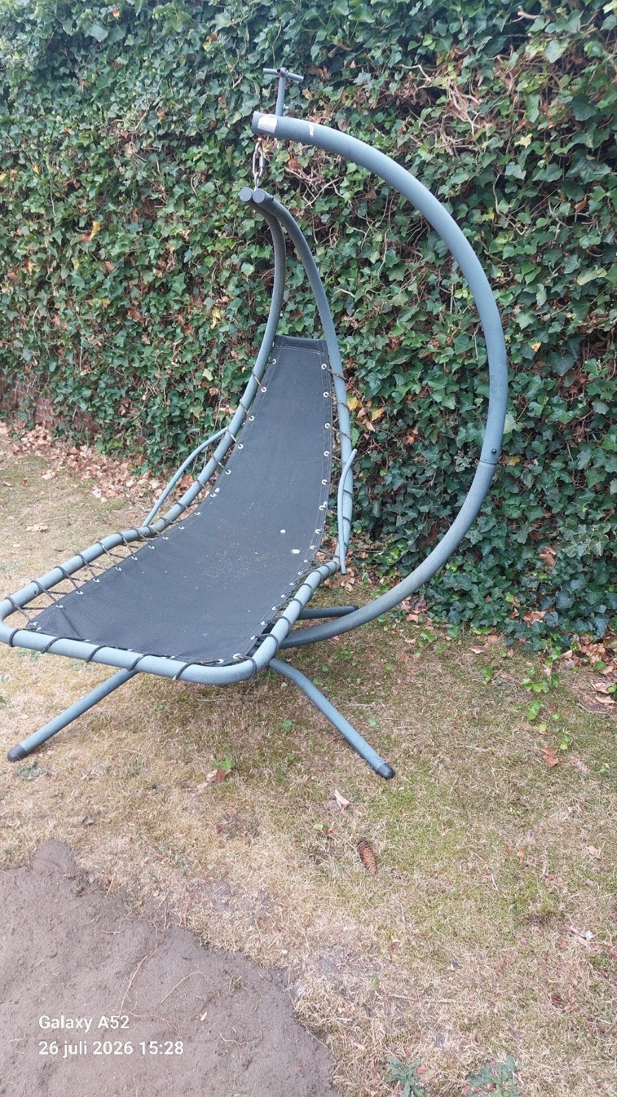 hangstoel/ligstoel, Jardin & Terrasse, Chaises de jardin, Enlèvement, Utilisé, Métal