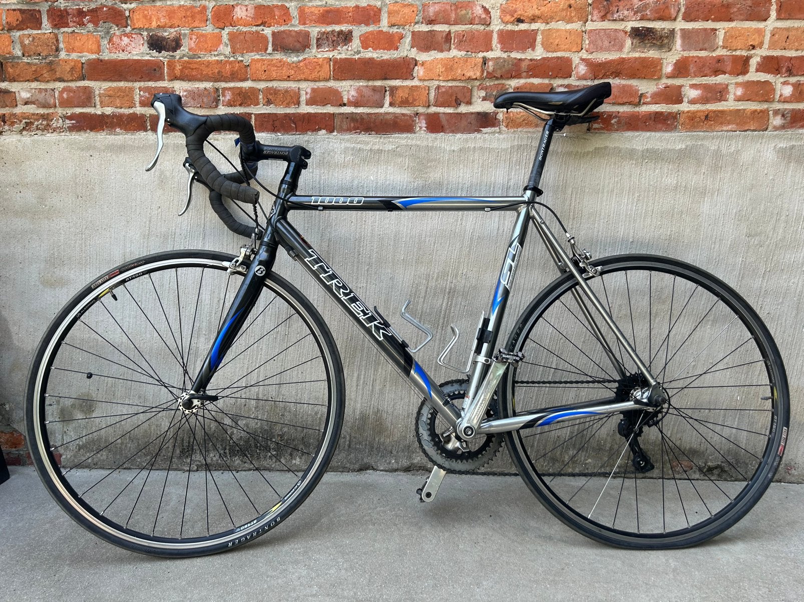 Sportieve koersfiets Trek groep Shimano, 28 inch, Gebruikt, 10 tot 15 versnellingen, Velgrem