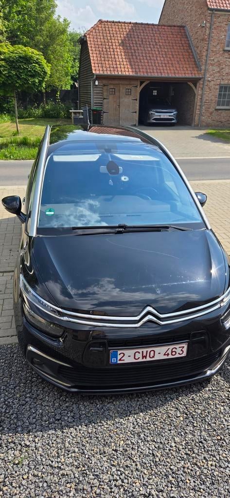 Citroen C4 picasso in goede staat te koop., Autos, Achat, 7 places, Boîte manuelle, Noir