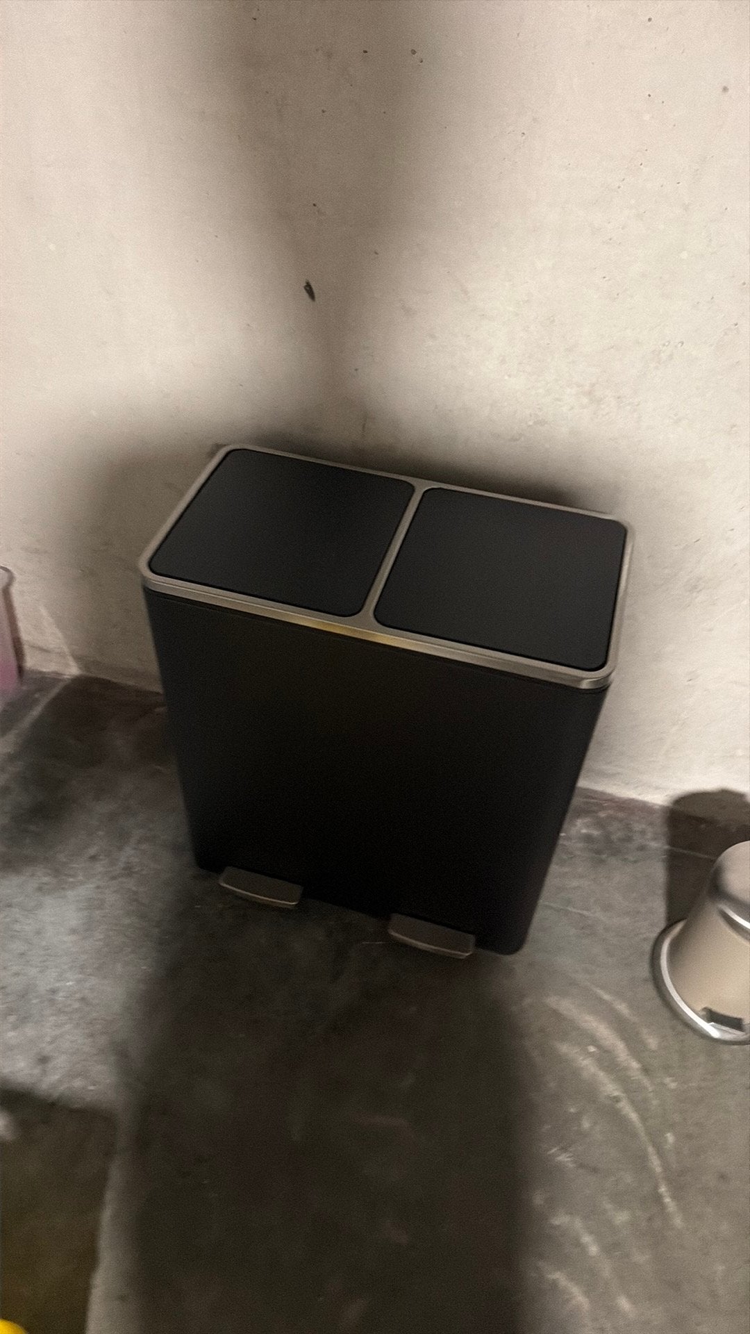 Dubbele vuilbak - nieuw, Maison & Meubles, Accessoires pour la Maison | Poubelles, Enlèvement, Comme neuf
