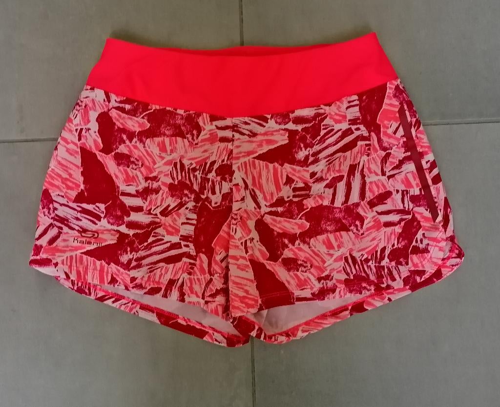 Short Decathlon,maat XS, Kleding | Dames, Sportkleding, Overige typen, Oranje, Ophalen of Verzenden, Zo goed als nieuw