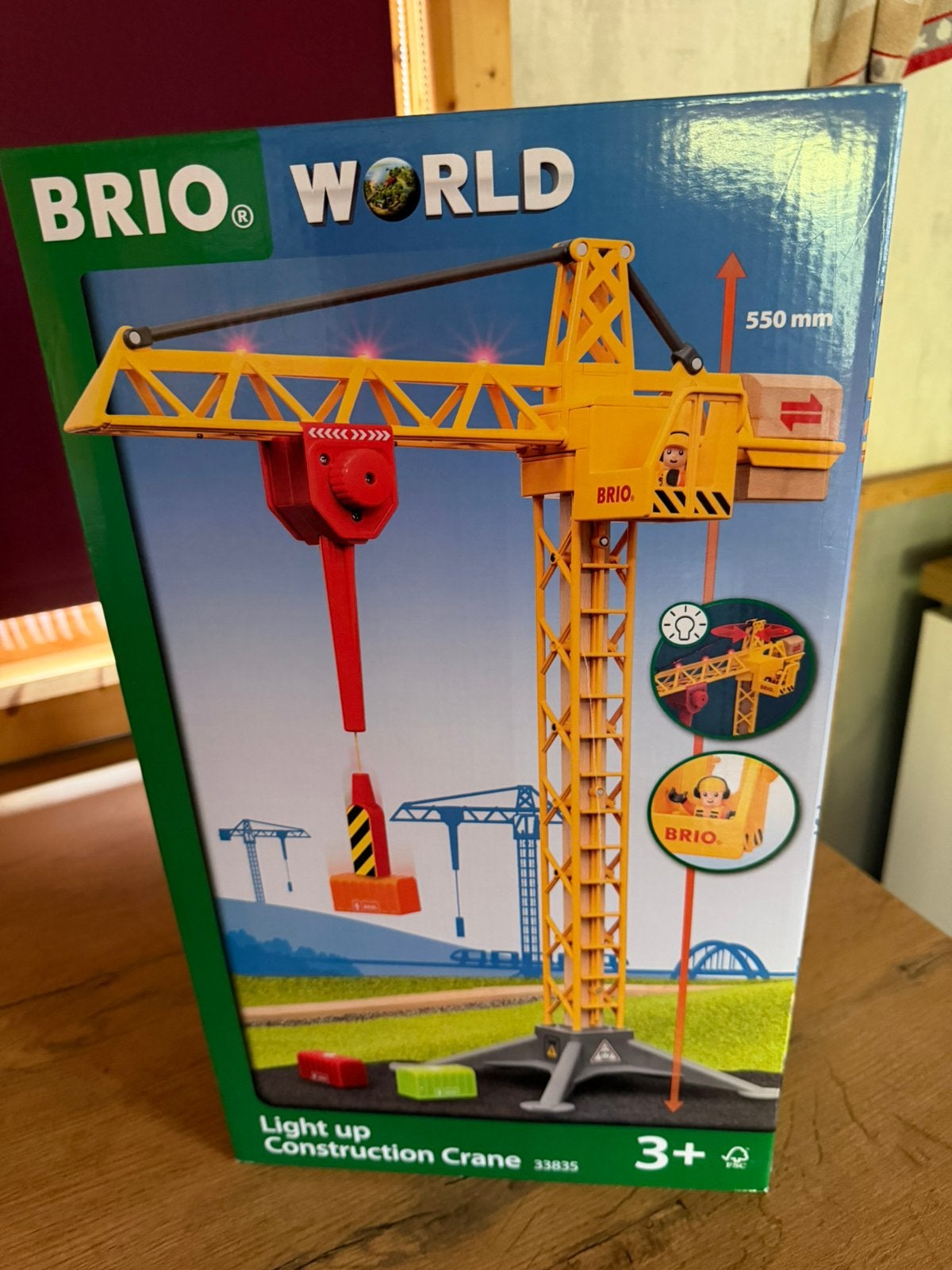 BRIO WORLD Kraan NIEUW Ongeopend, Ophalen, Nieuw