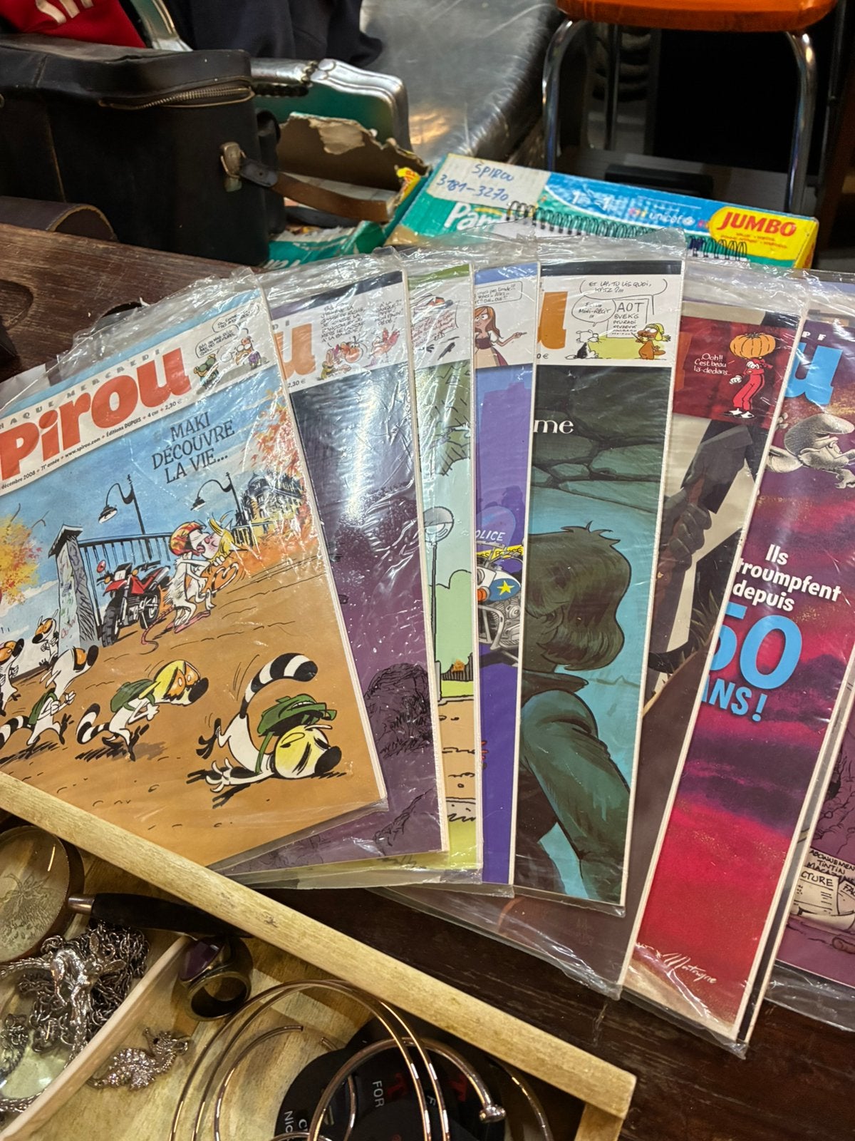 Magazine Spirou, Enlèvement