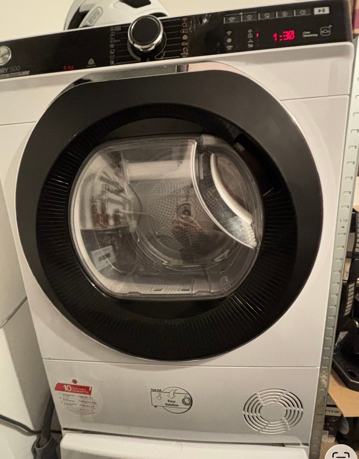 Droogkast (2022) Hoover NDPEH8A2TCBEXS-S, Elektronische apparatuur, Droogkasten, Ophalen, Zo goed als nieuw