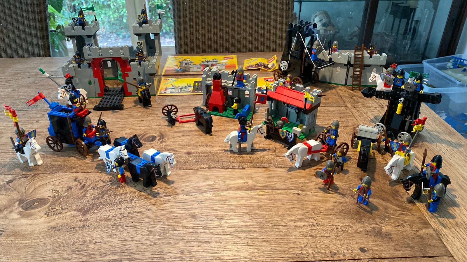 Lego vintage ridders Lot 7sets en losse figuren, Kinderen en Baby's, Speelgoed | Duplo en Lego, Compleet, Gebruikt, Lego, Ophalen of Verzenden