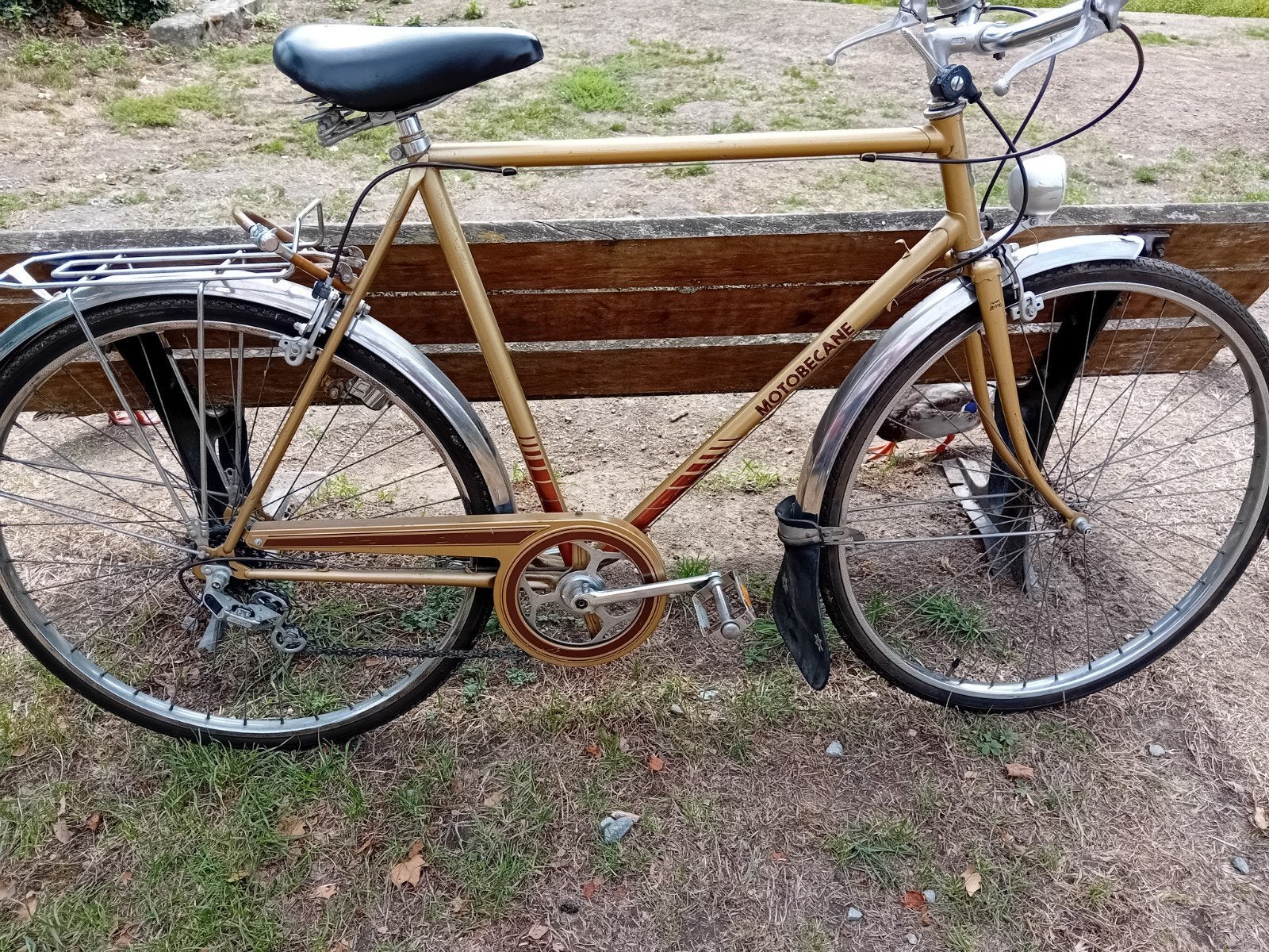 vintage herenfiets, Motobecane, Frein sur jante, Années 60 ou plus récent, Enlèvement