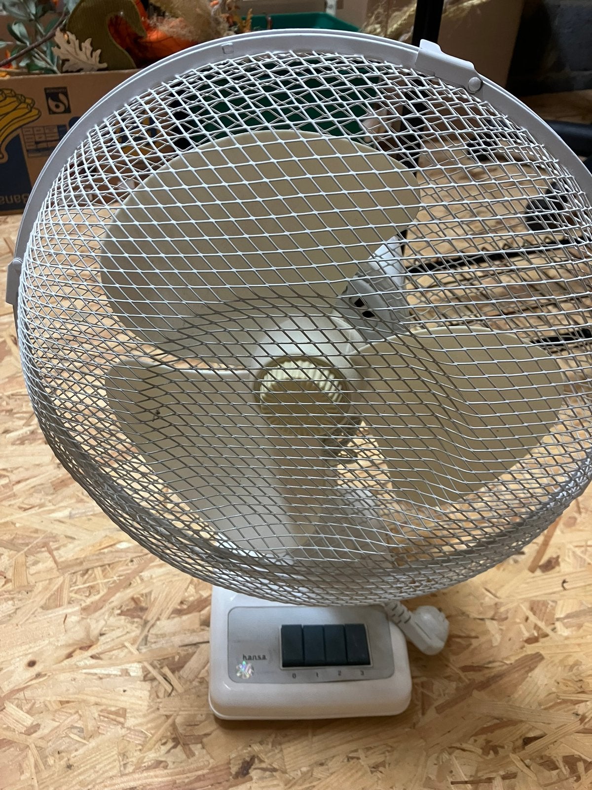 Krachtige tafelventilator, Electroménager, Ventilateurs, Enlèvement, Utilisé, Ventilateur de table