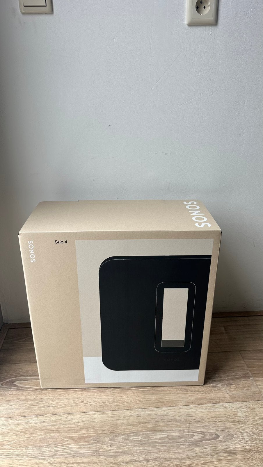 Sonos Sub 4 Zwart - Nieuw, Audio, Tv en Foto, Ophalen of Verzenden, Nieuw, Sonos