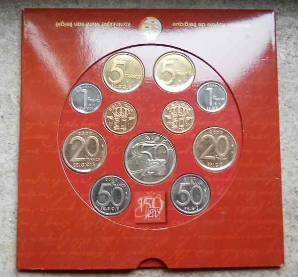 Set FDC année 2000 - Franc belge (Fr + Nl), Timbres & Monnaies, Enlèvement ou Envoi, Série