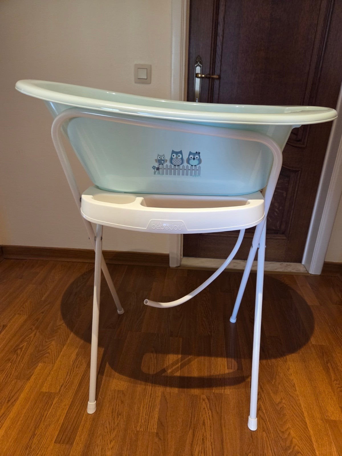Babybadje met staander + badthermometer, Ophalen