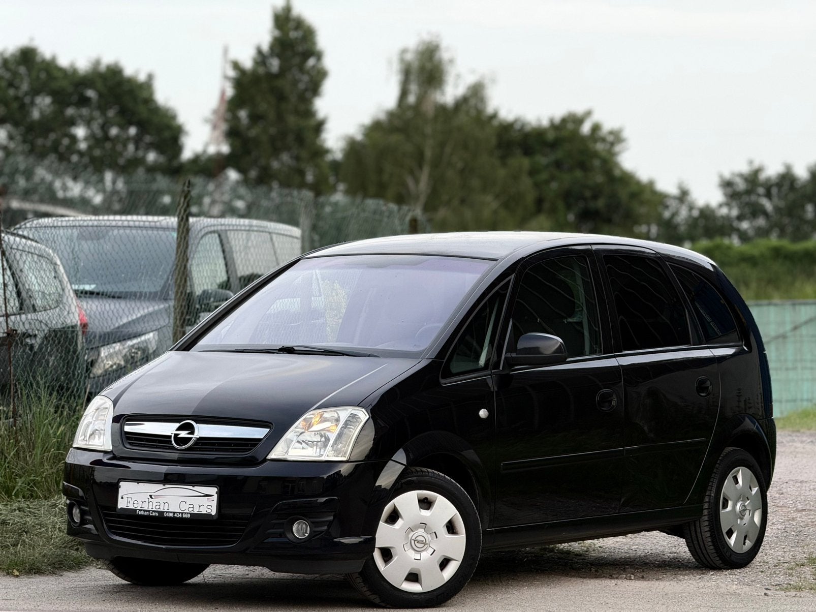 Opel Meriva 1.6i • Automaat • 060.921 KM •, Auto's, Opel, Testrit aan huis, Stof, Zwart, 4 cilinders