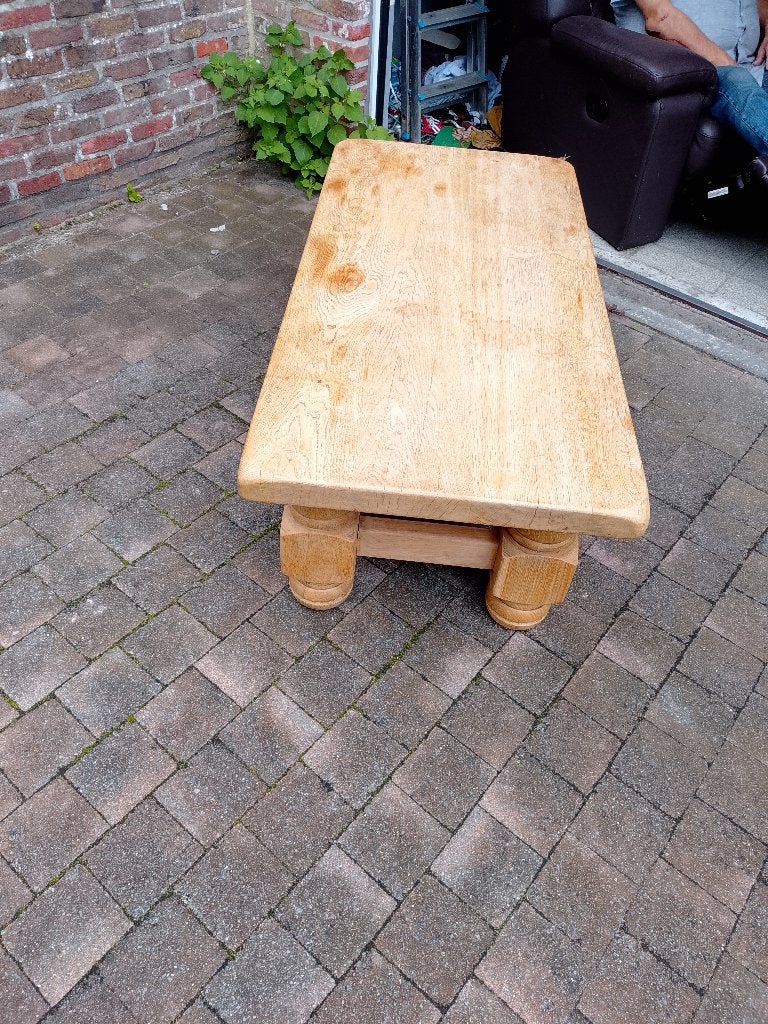 Salontafel, Huis en Inrichting, Ophalen, Gebruikt, 100 tot 150 cm, Rustic