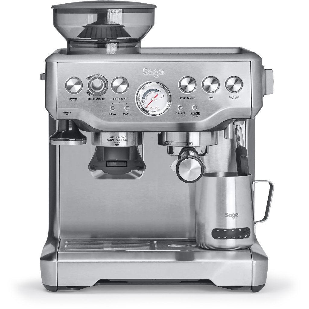 SAGE Barista Express Stainless Steel - semi automatique, Electroménager, Cafetières, Machine à espresso, Réservoir d'eau amovible