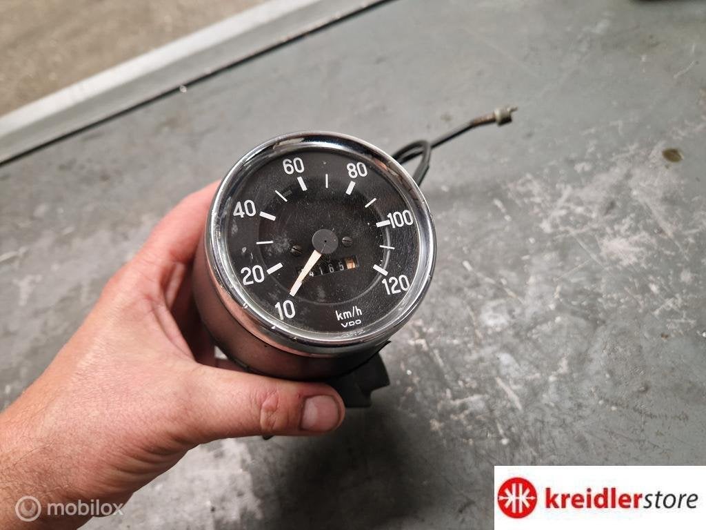 Kreidler Mustang / RS / TM teller VDO in huisje zeer netjes, Vélos & Vélomoteurs, Enlèvement ou Envoi, Kreidler, Utilisé, Kreidler