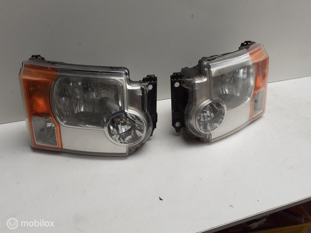 Koplamp Land Rover Discovery III 3 Halogeen Koplampen LR3, Auto-onderdelen, Land Rover, Ophalen of Verzenden, Gebruikt, Land Rover