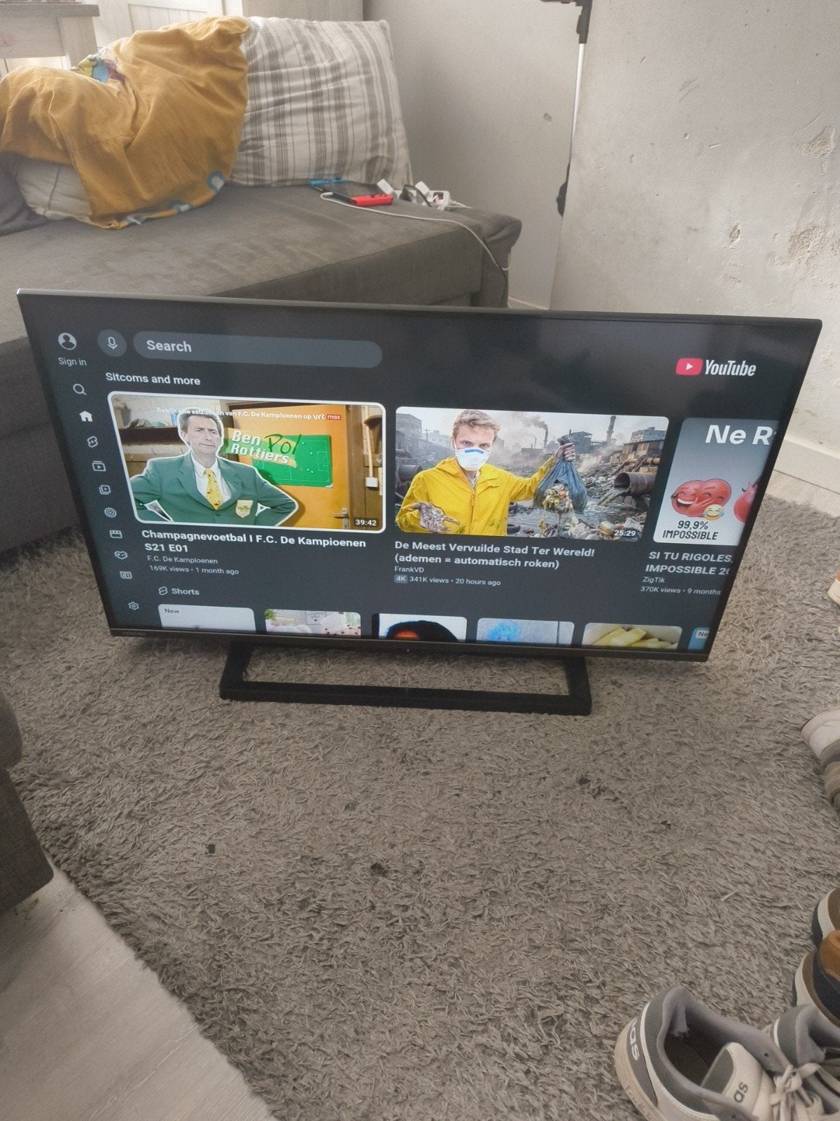 toshiba 4k tv, TV, Hi-fi & Vidéo, Toshiba, LCD, 120 Hz, Enlèvement