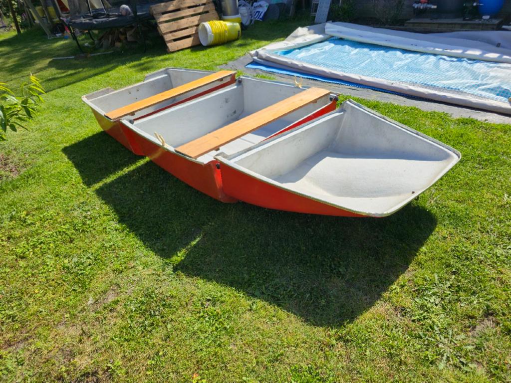 Degelijke Bekro polyester roeiboot – Inclusief roeiriemen, Sports nautiques & Bateaux, Accessoires navigation, Enlèvement