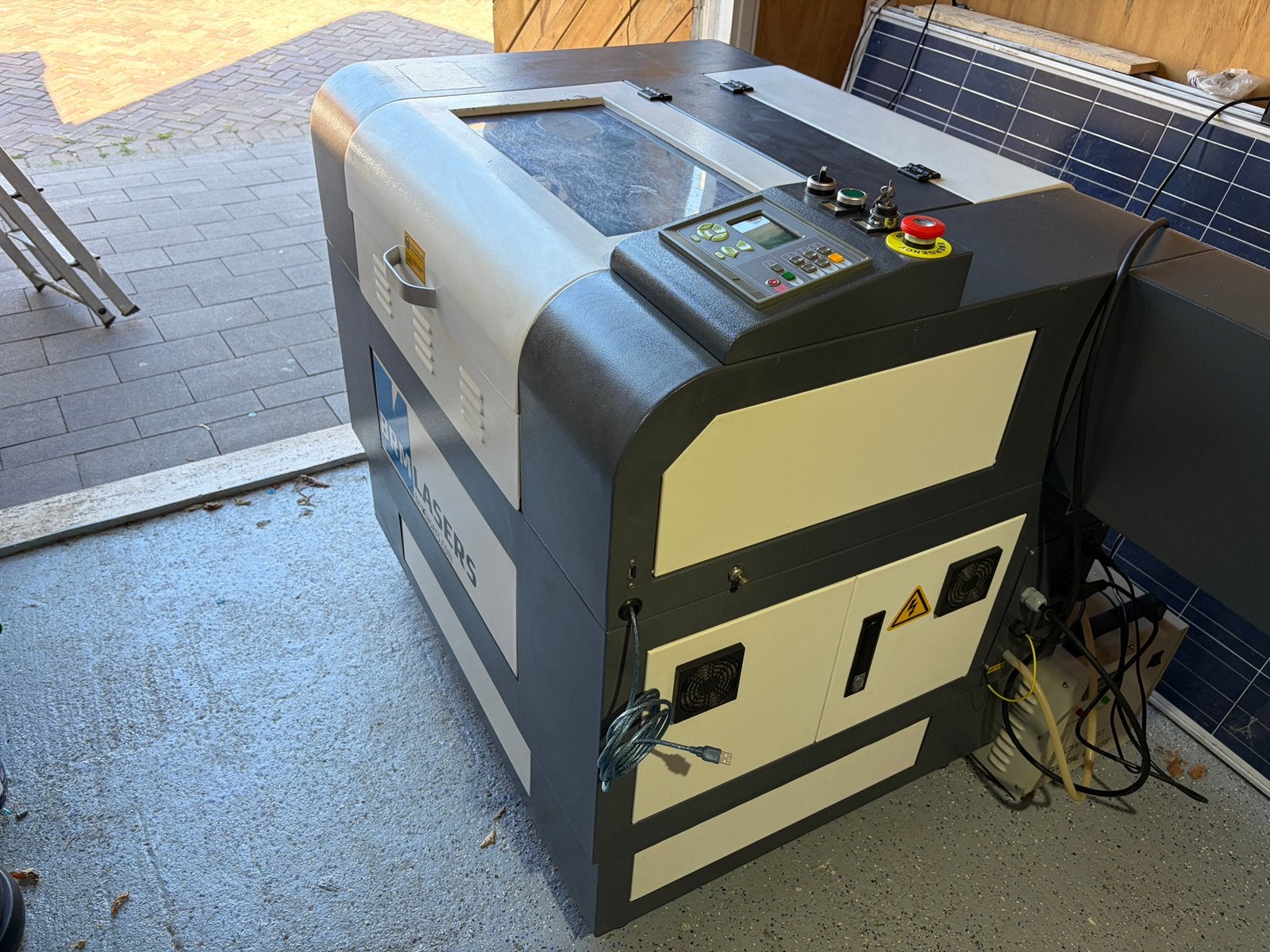 BRM4060 CO2 Lasergraveermachine 60W Snijden & Graveren, Ophalen, Gebruikt