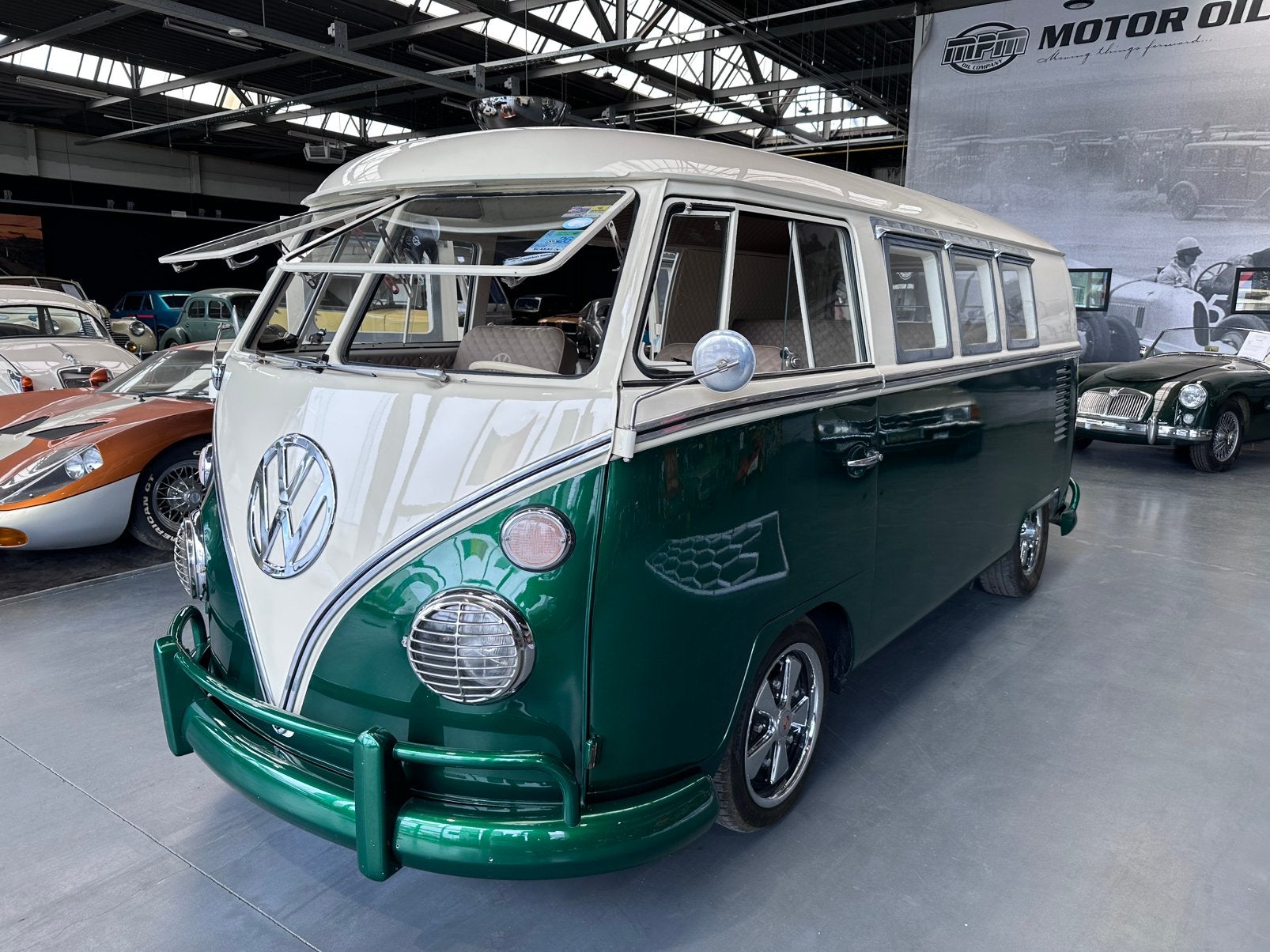 Volkswagen T1 splitbus - 1964 - 2300cc - custom!, Autos, Cuir, Achat, Entreprise, 5 places