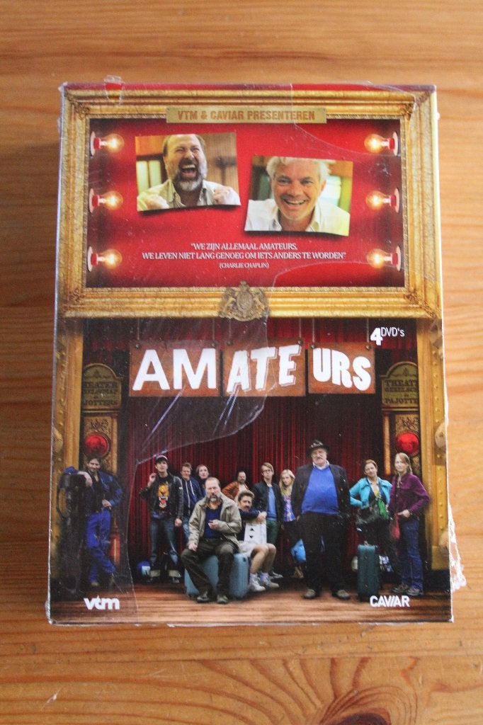 Amateurs  Leuke Vlaamse dramaserie!    nieuw!, CD & DVD, DVD | TV & Séries télévisées, Tous les âges, Drame, Neuf, dans son emballage