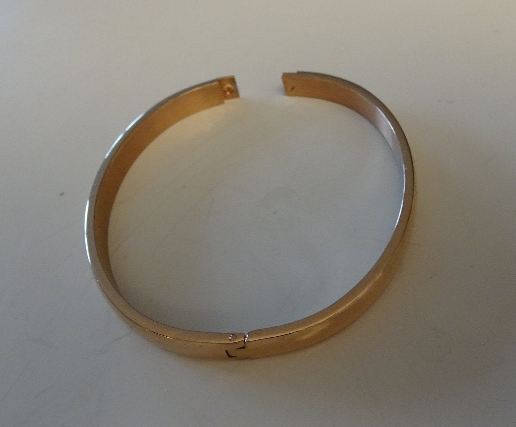 Gouden armband, Ophalen of Verzenden, Gebruikt, Goud, Overige materialen