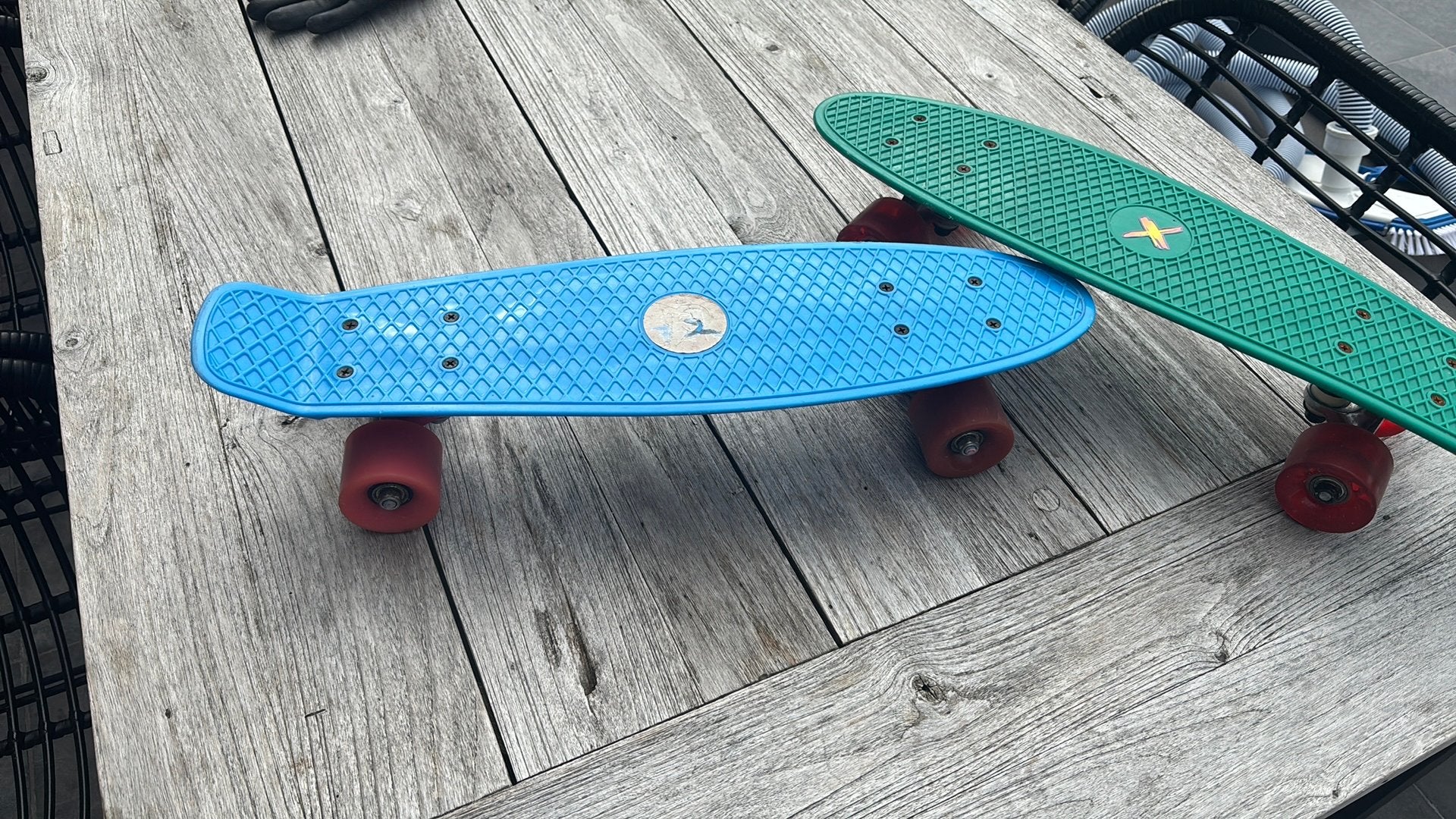 Skateboard 2stuks, Ophalen of Verzenden, Zo goed als nieuw, Skateboard