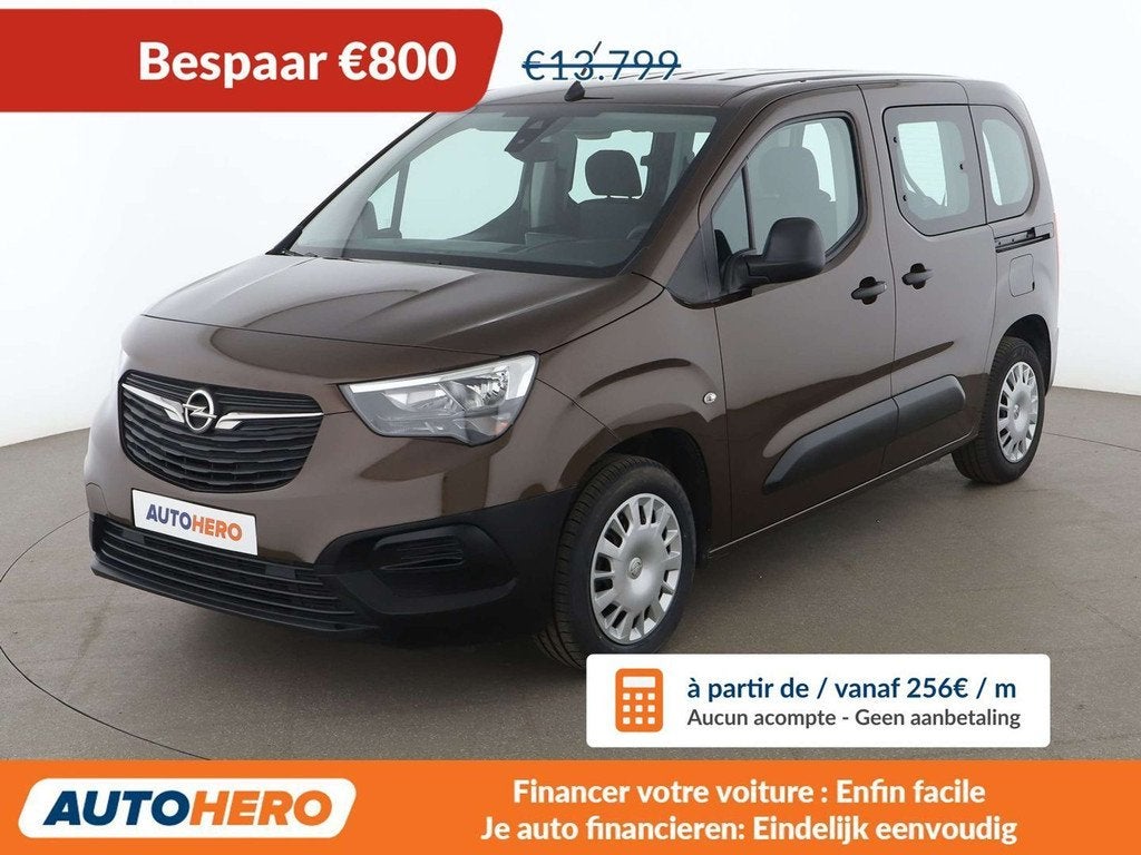 Opel Combo Life 1.2 Turbo Selection, Autos, Opel, Achat, Autres modèles, ABS, Airbags, Bluetooth, Ordinateur de bord, Verrouillage central