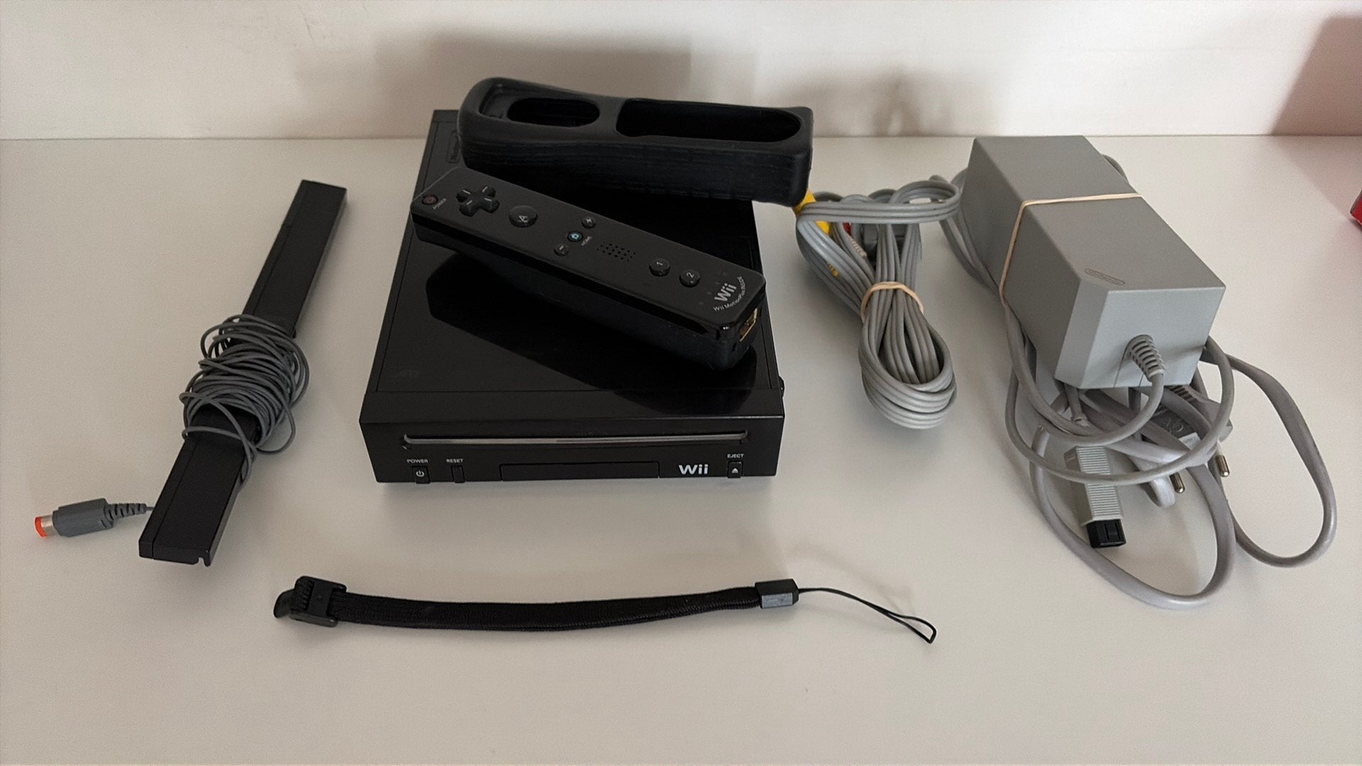 Zwarte wii, Games en Spelcomputers, Ophalen of Verzenden, Zo goed als nieuw
