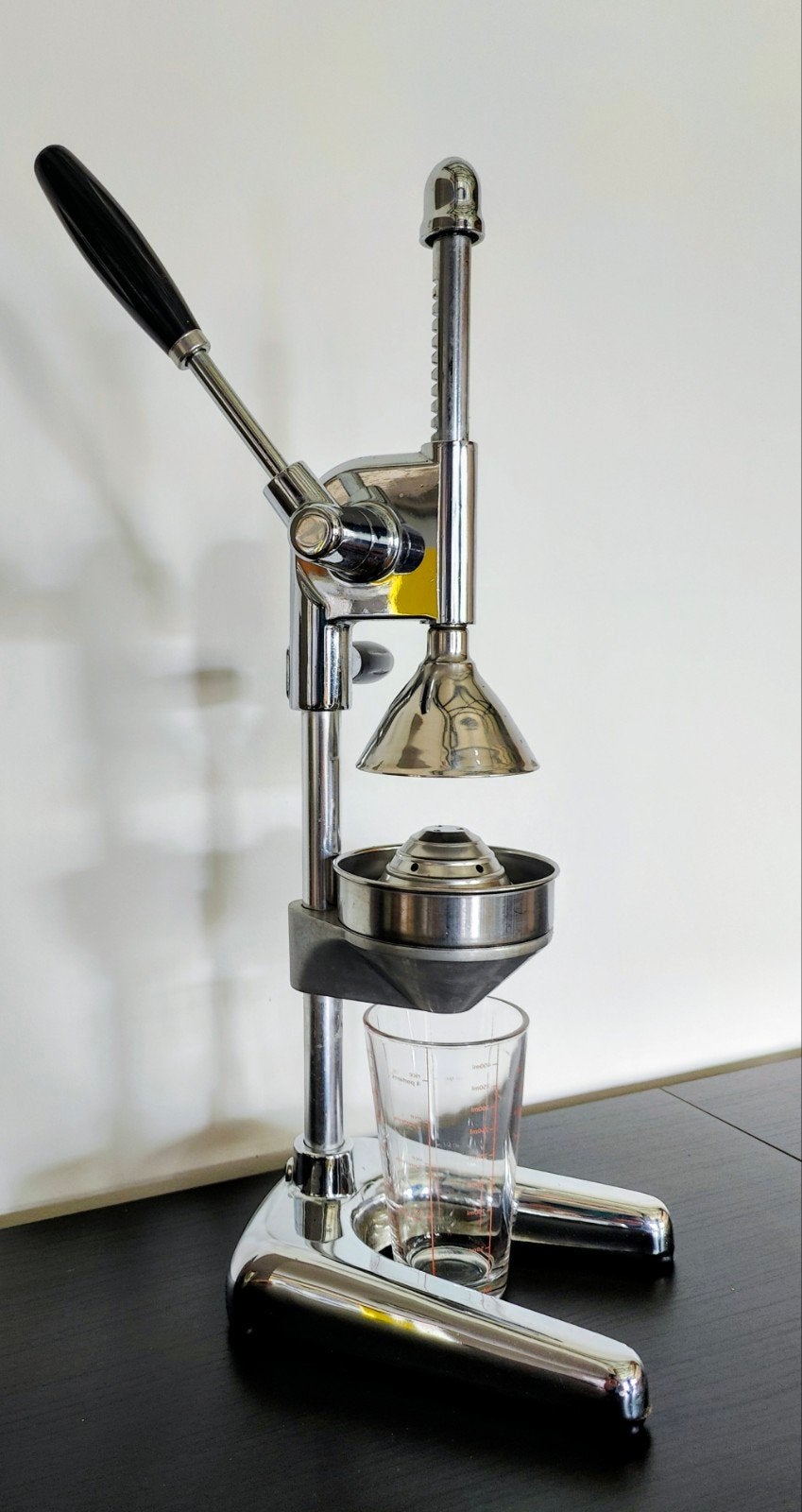 Professionele Horeca Fruitpers RVS — Chroom Look !, Zakelijke goederen, Ophalen, Gebruikt, Inox Meubilair