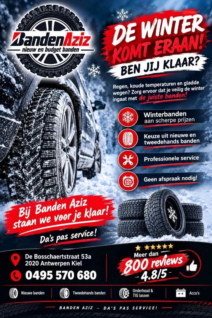 NIEUWE EN BUDGET BANDEN AAN SCHERPE PRIJZEN ANTWERPEN, Autos : Pièces & Accessoires, Neuf, Pneus hiver, 16 pouces, Véhicule de tourisme