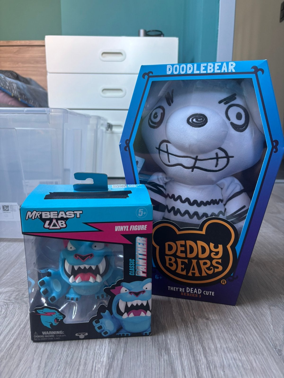 Mr Beast & Deddy Bear, Kinderen en Baby's, Speelgoed | Overig, Ophalen, Zo goed als nieuw