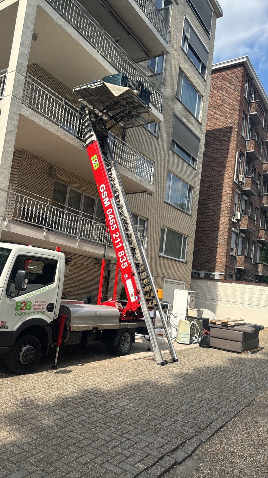 Mobellift in Antwerpen, Inpakservice