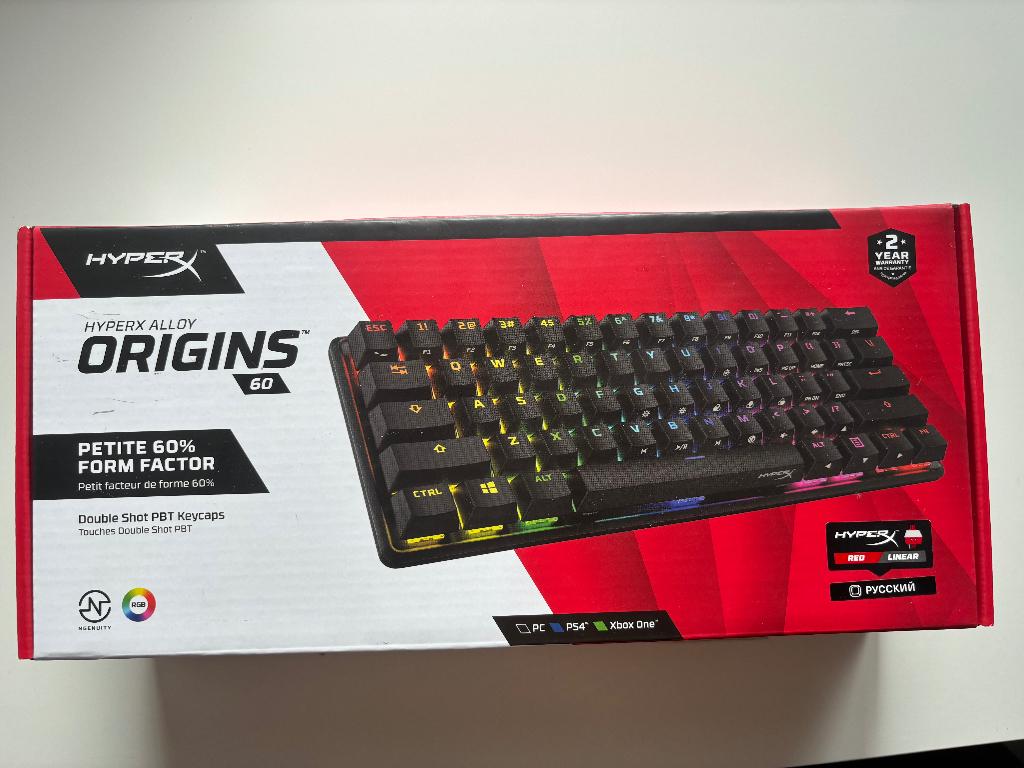 Alliage HyperX Origins 60, Informatique & Logiciels, Neuf, HyperX, Enlèvement ou Envoi, Touches multimédia