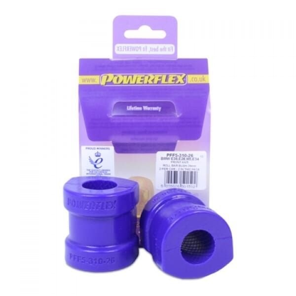 Powerflex voorste stabilisator rubbers 26MM BMW 3 / 5 Serie, Auto-onderdelen, Ophanging en Onderstel, -, -, Nieuw, Ophalen of Verzenden