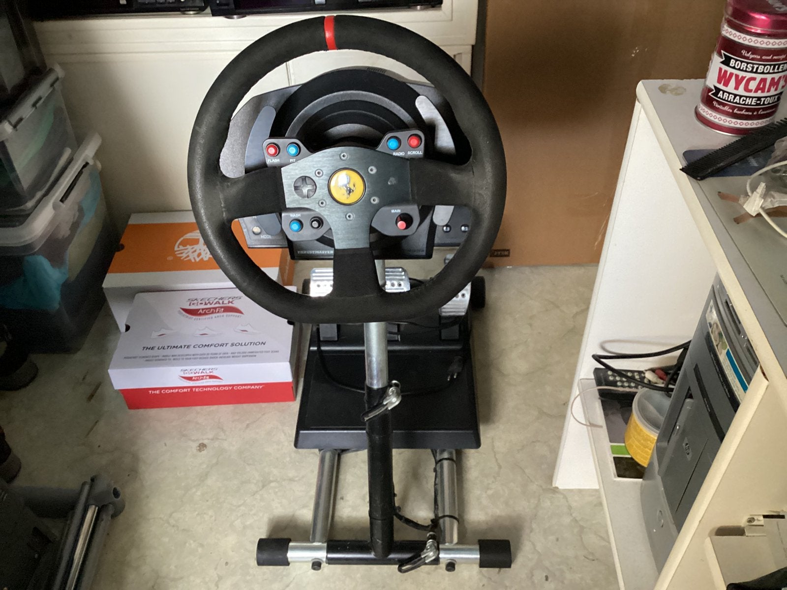 Volant et pédalier, Consoles de jeu & Jeux vidéo, Enlèvement, Comme neuf