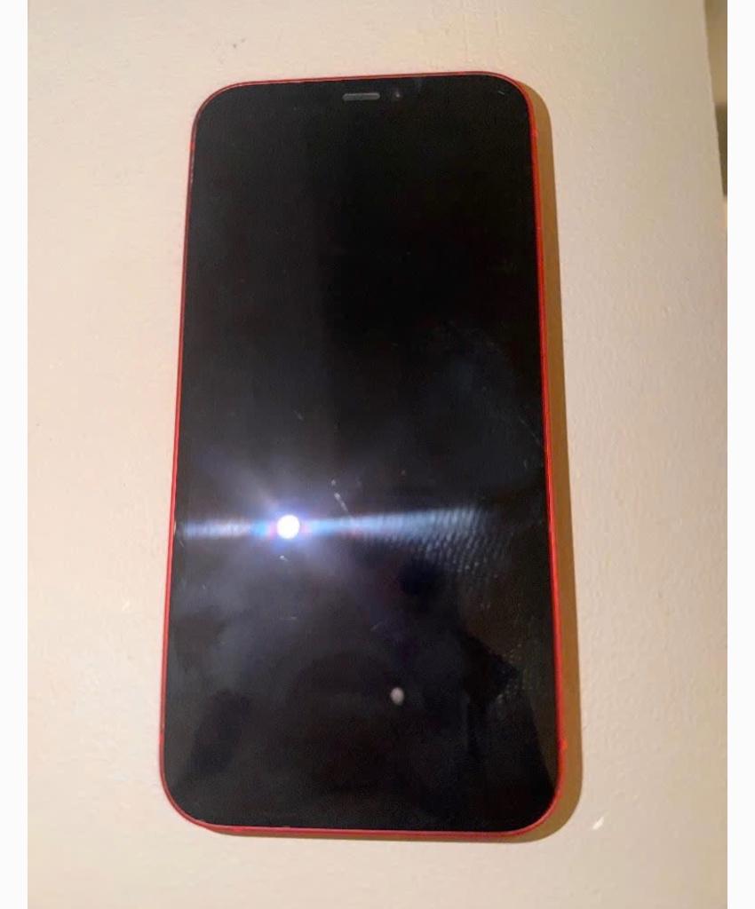 iPhone 12 rood, Ophalen of Verzenden, 72 %, IPhone 12, Zonder simlock