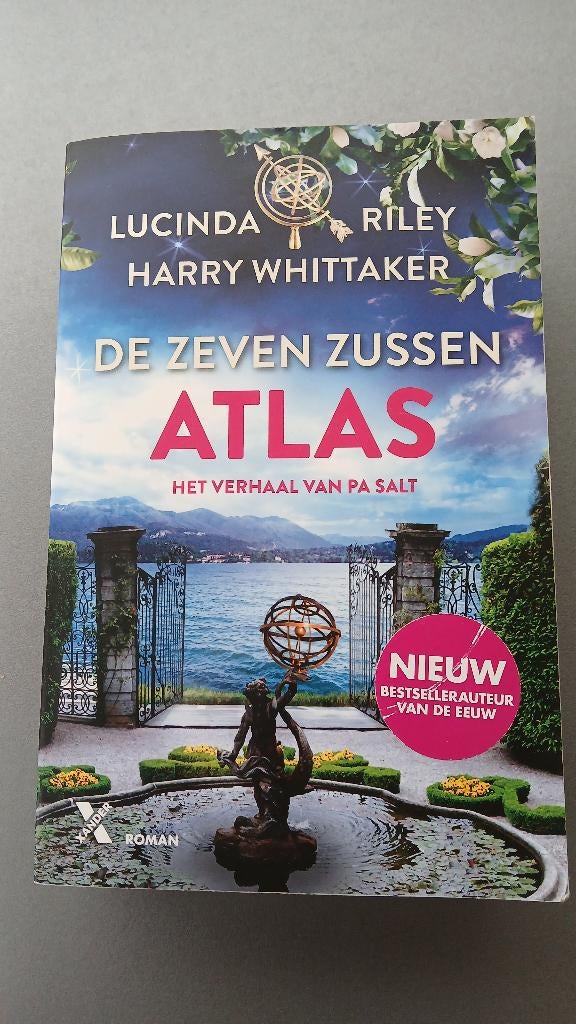 De zeven zussen: Atlas, Boeken, Ophalen, Zo goed als nieuw, Lucinda Riley, België