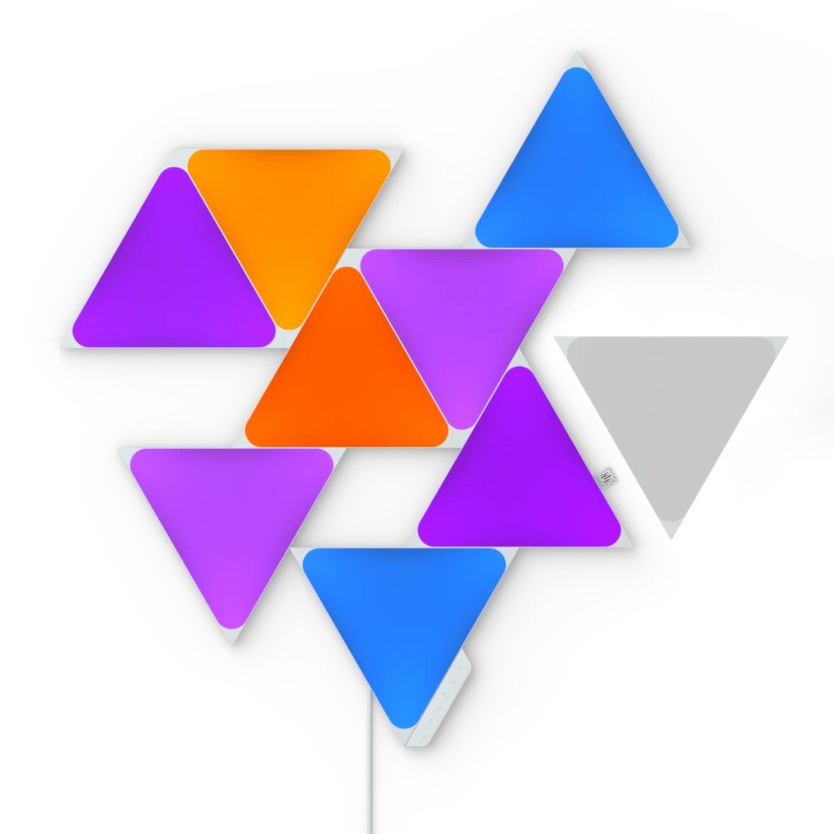 NANOLEAF Shapes Triangles Panneaux lumineux (Blanc), Musique & Instruments, Enlèvement, Comme neuf