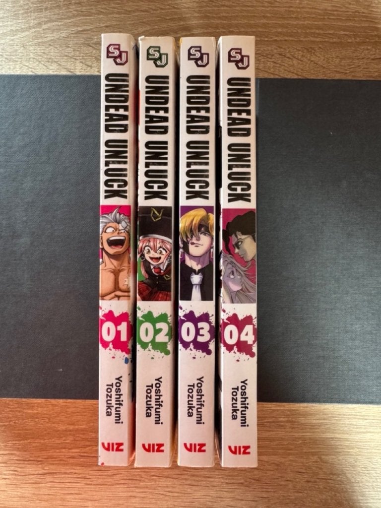 Undead Unluck manga, Meerdere comics, Ophalen of Verzenden, Gelezen, Japan (Manga)