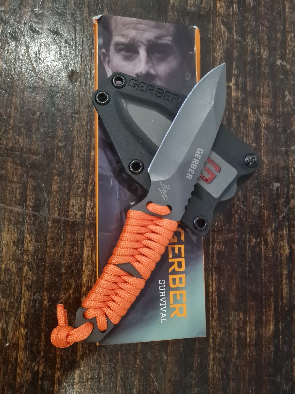 Gerber Bear Grylls paracord knife (nieuw), Caravans en Kamperen, Ophalen of Verzenden, Nieuw