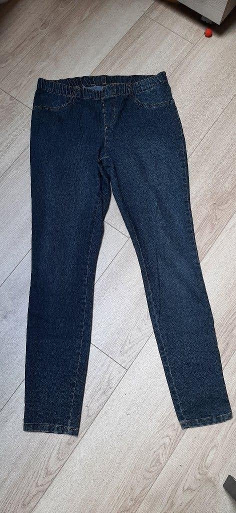 Blauwe jeansbroek maat 38 - M, Taille 38/40 (M), Comme neuf, Bleu, C&A