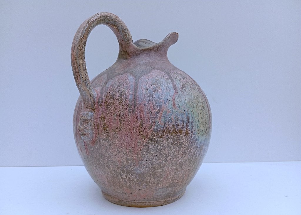 GRANDE CRUCHE EN POTERIE PIERRE BIRON, Antiquités & Art, Enlèvement ou Envoi