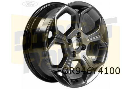 Ford EcoSport velg alu. (7J x 17") 5-spaaks Y-design (1/18-), -, Verzenden, -, Nieuw