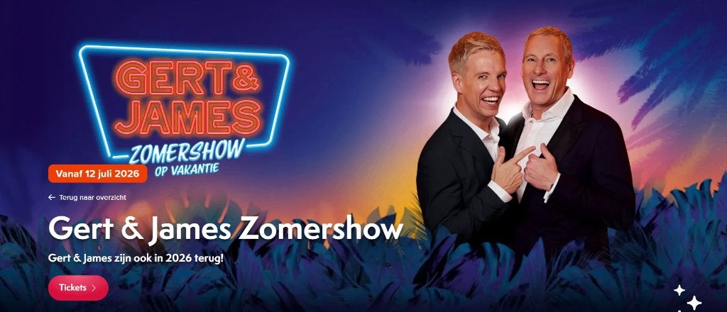 Gert & James Zomershow Plopsa Zat 11/7 13h 4p, Trois personnes ou plus