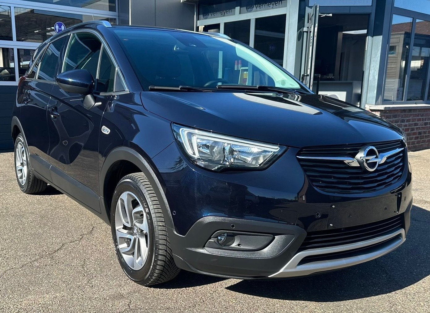 Opel Crossland X 1200 Benzine Innovation Edition + Camera +., Auto's, Voorwielaandrijving, Gebruikt, Blauw, 5 deurs
