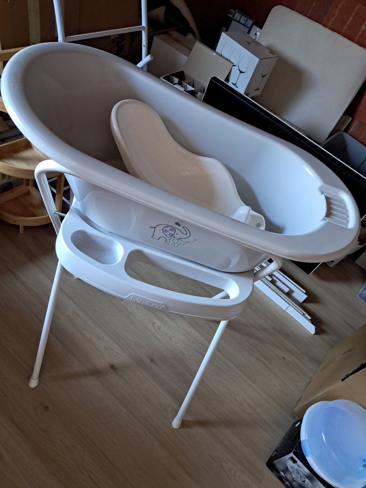 Complete baby badset, Kinderen en Baby's, Ophalen, Zo goed als nieuw, Badje, Bébé-jou