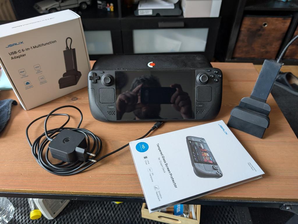Steam Deck OLED 512go - Etat neuf - Garantie + Pack Jsaux, Games en Spelcomputers, Spelcomputers | Overige, Zo goed als nieuw
